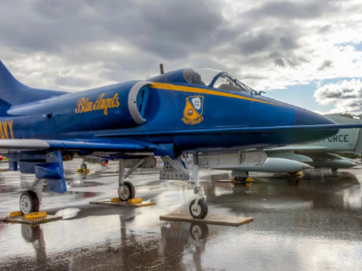 Aerospace Museum of California - Blue Angels Aircraft