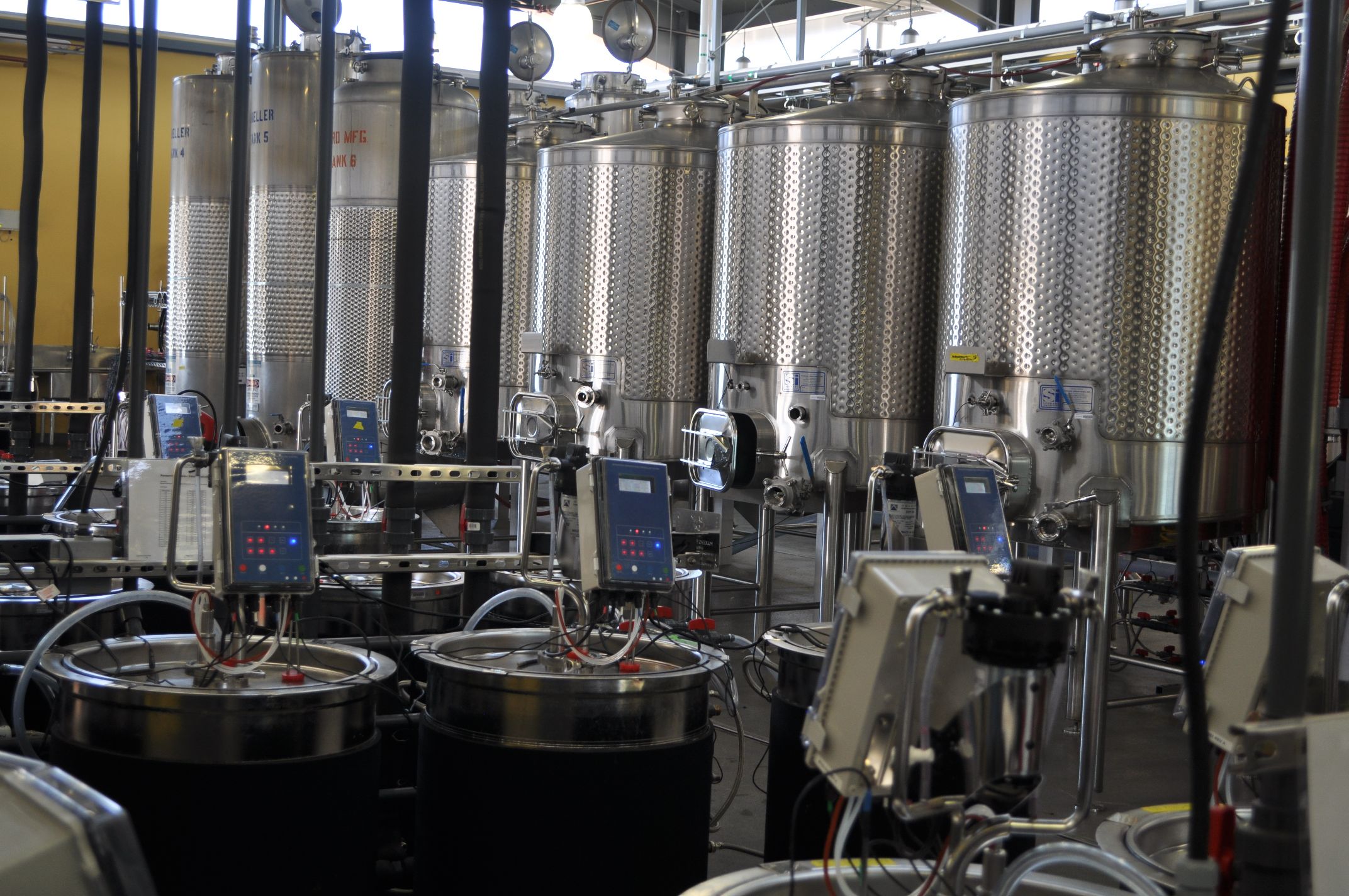Equipment in the RMI winery