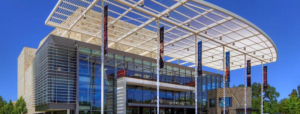 Image of the UC Davis campus Mondavi Center