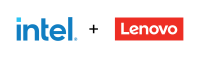 Lenovo and Intel logo